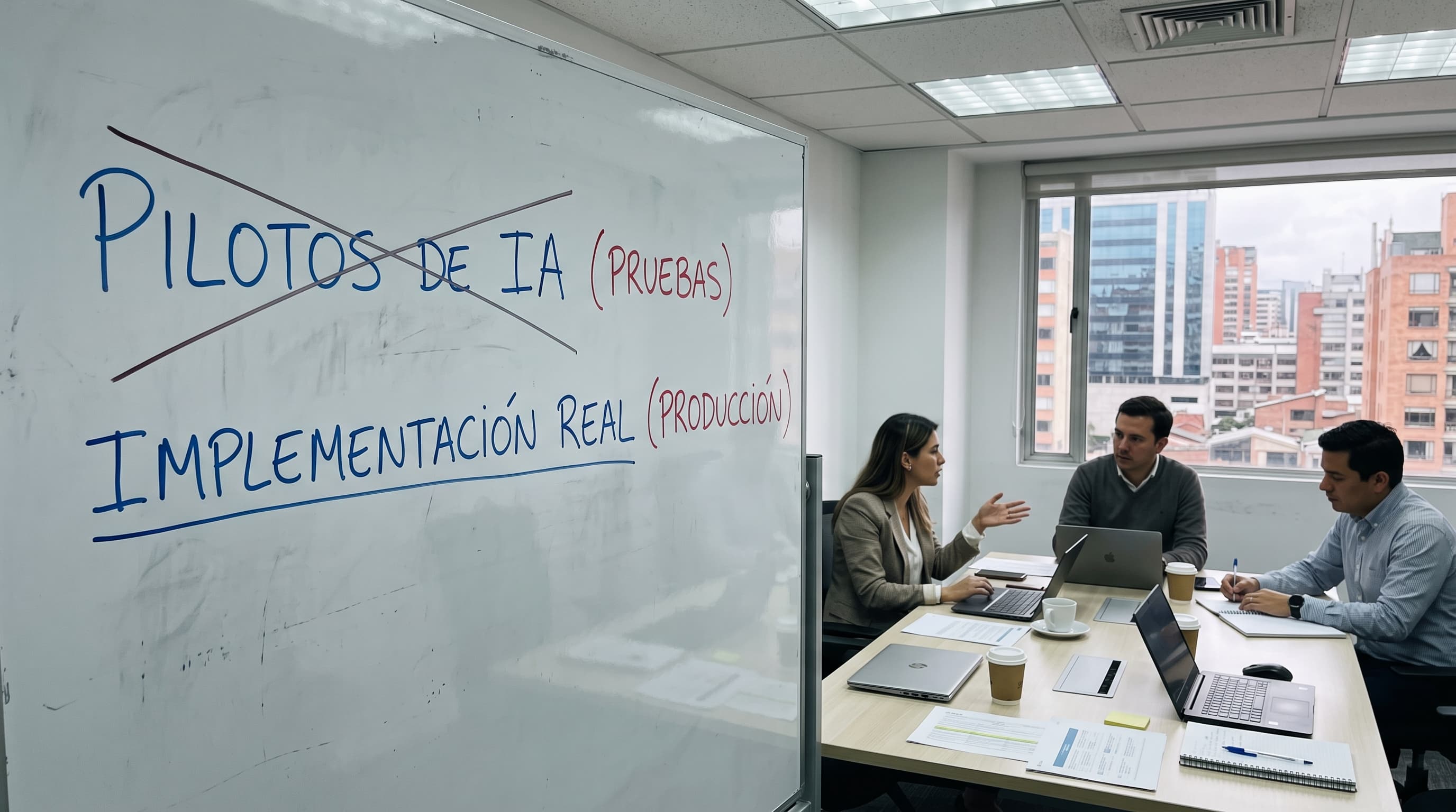 El fin de los pilotos de IA en Latinoamérica.