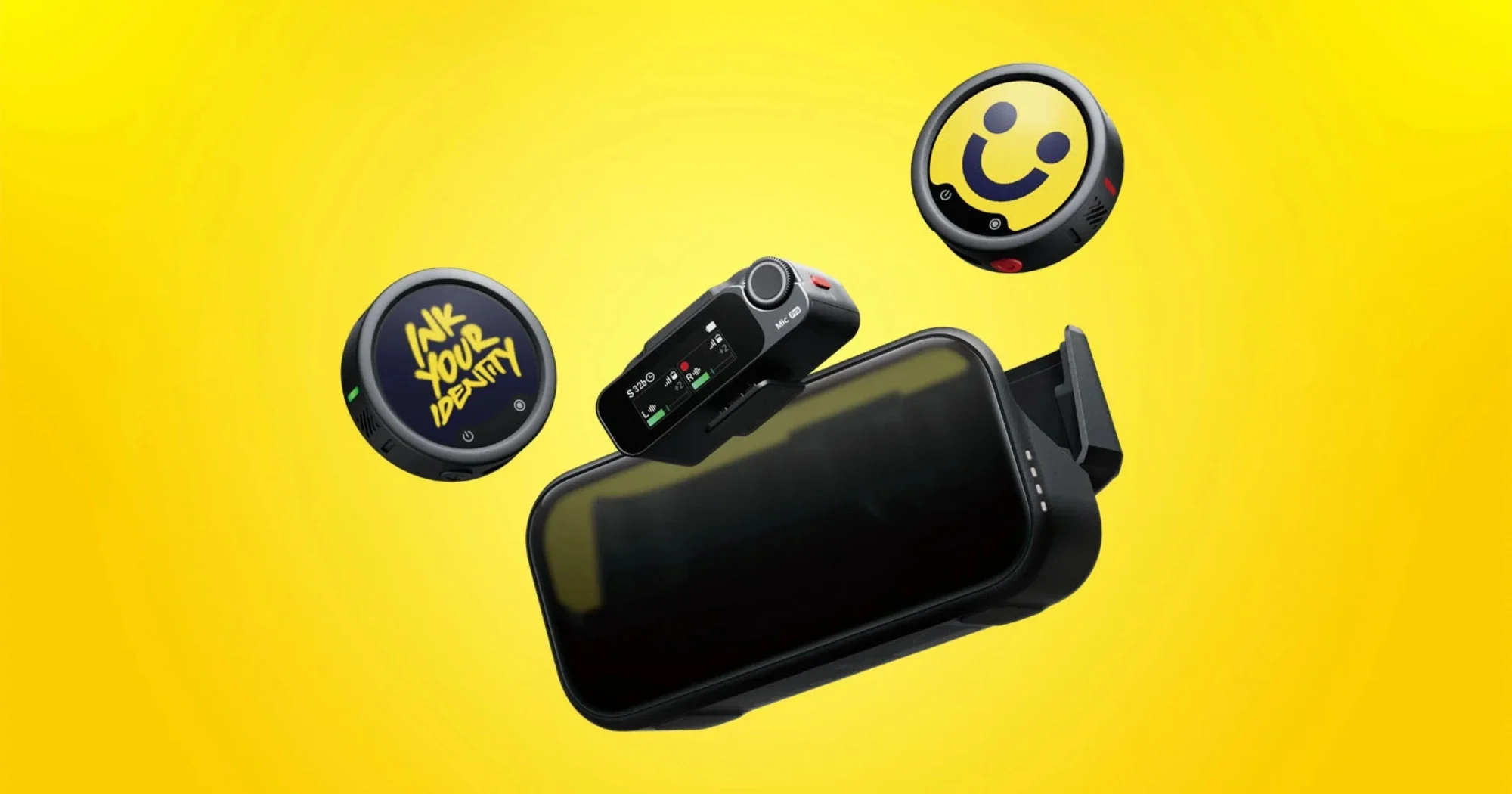 Insta360 lanzó un micrófono con pantalla a color. Lo que importa es el precio.